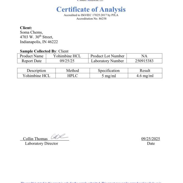 YOHIMBINE HCL - Image 2